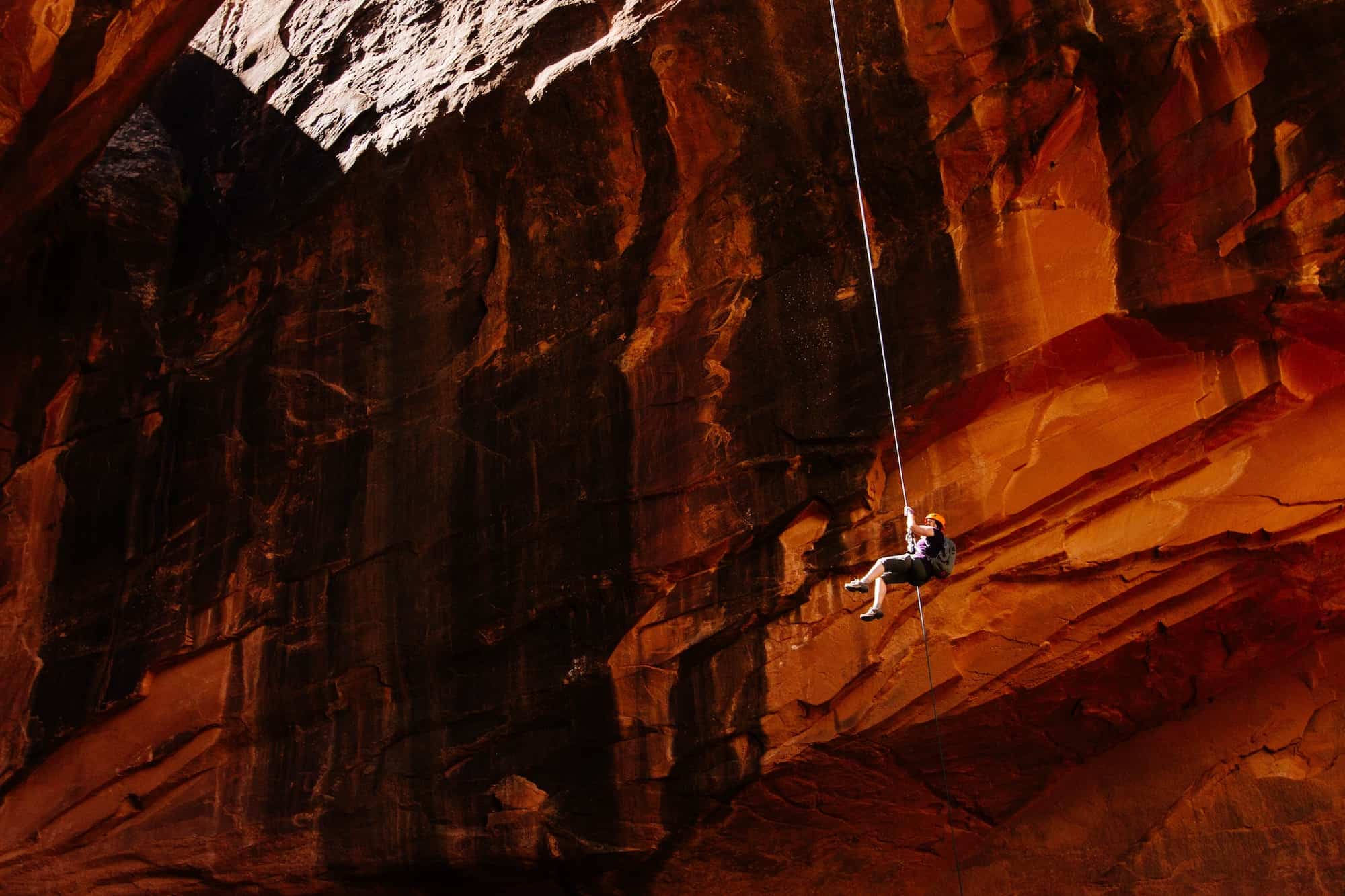 Search and Rescue with Drone - Person on a rope